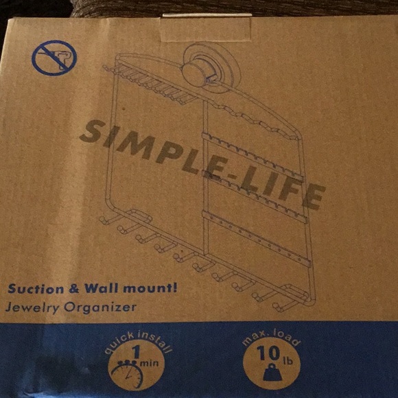 JEWELRY ORGANIZER- suction & wall mount NEW 🎁 - Picture 2 of 5